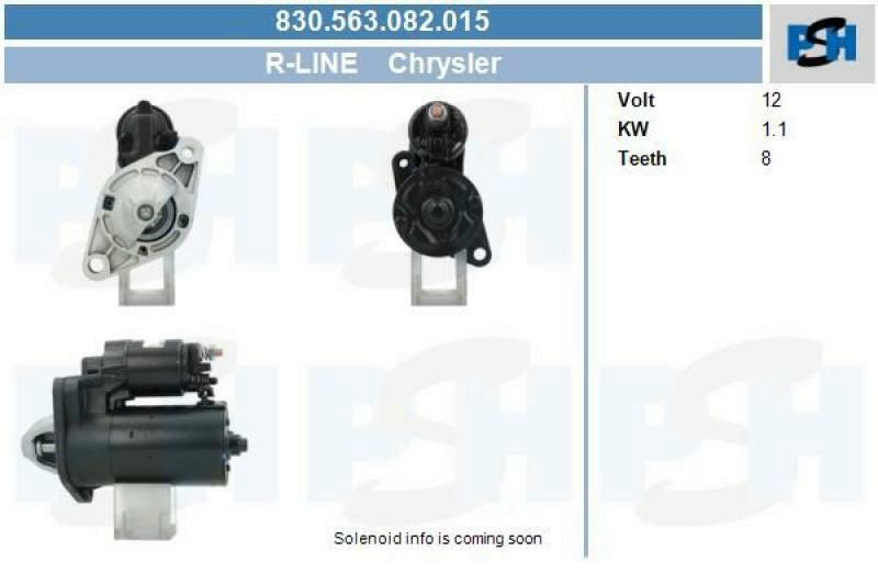 BV PSH Starter 830563082015