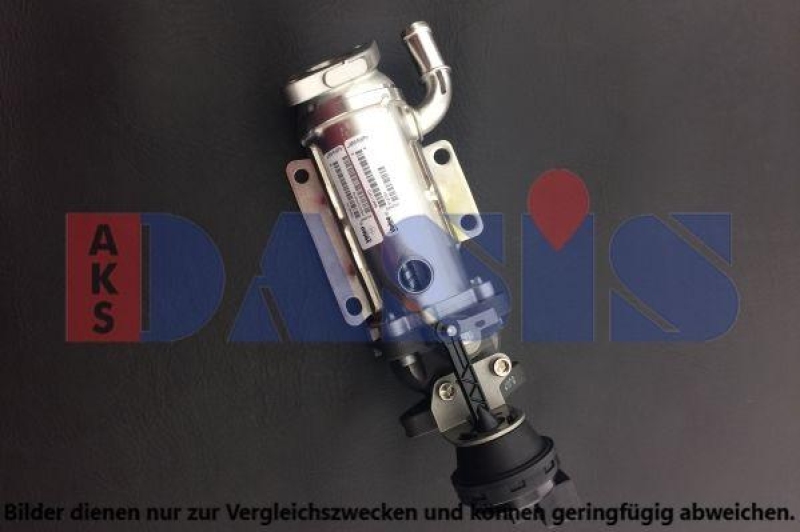 AKS DASIS K&uuml;hler, Abgasr&uuml;ckf&uuml;hrung