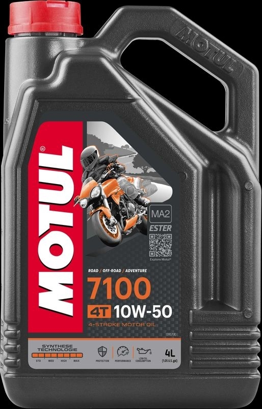 MOTUL Motoröl 7100 4T 10W-50