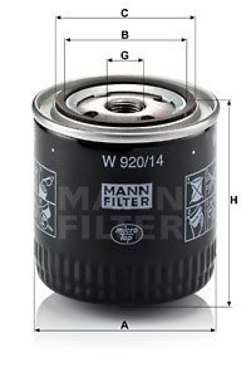 MANN-FILTER Oil Filter