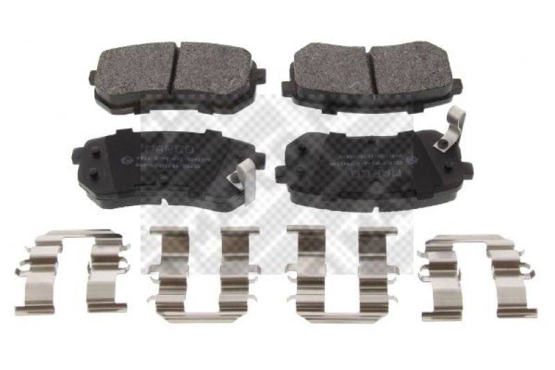 MAPCO Brake Pad Set, disc brake