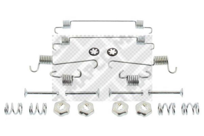 MAPCO Zubeh&ouml;rsatz Bremsbacken Trommelbremse Montagesatz 9153