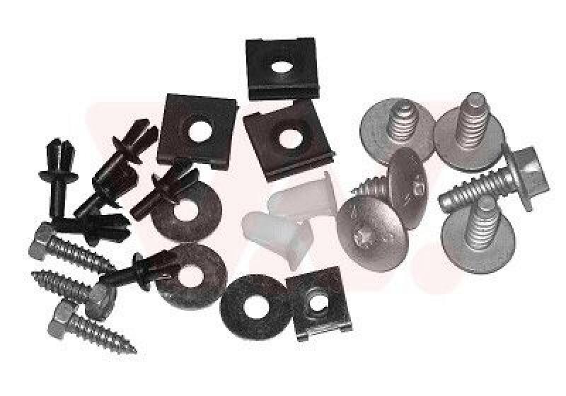 VAN WEZEL Mounting Kit, mud guard