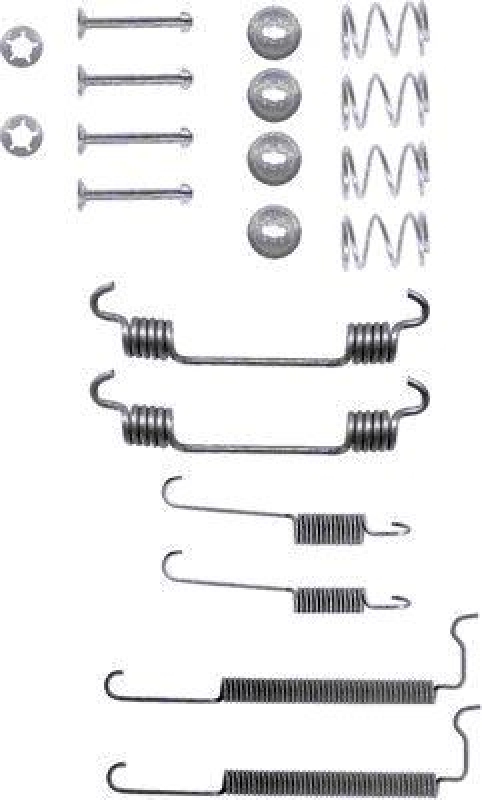 TEXTAR Accessory Kit, brake shoes