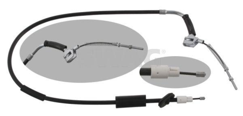 SWAG Cable Pull, parking brake