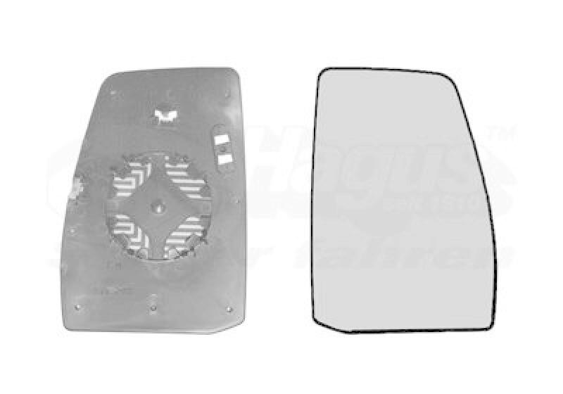 VAN WEZEL Mirror Glass, outside mirror * HAGUS *