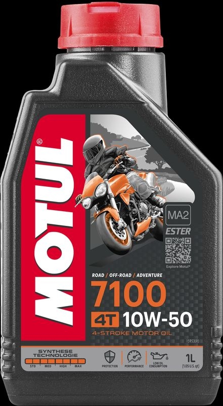 MOTUL Motoröl 7100 4T 10W-50