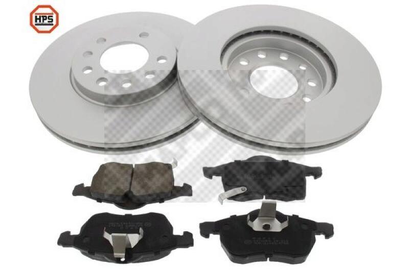 MAPCO Brake Set, disc brakes