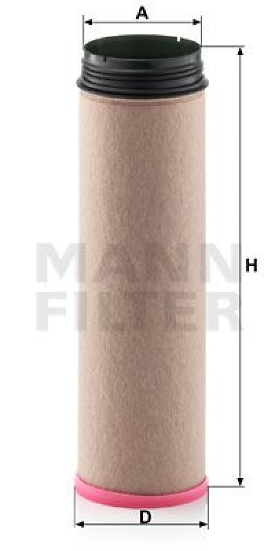 MANN-FILTER Sekundärluftfilter