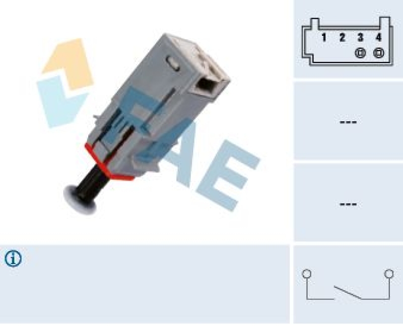 FAE Switch, clutch control (cruise control)