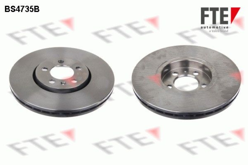 2x FTE Bremsscheibe COATED RANGE