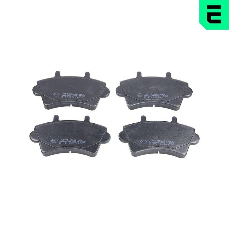 OPTIMAL Brake Pad Set, disc brake