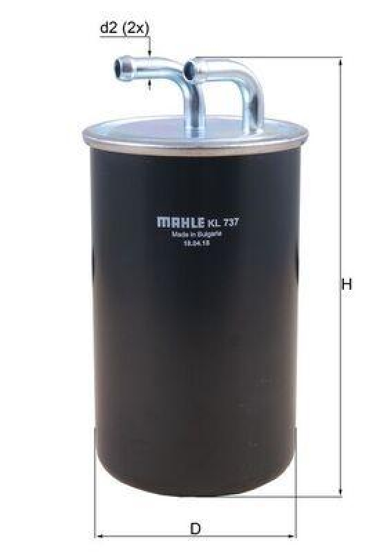 KNECHT Kraftstofffilter