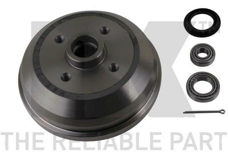 2x Bremstrommel 253622