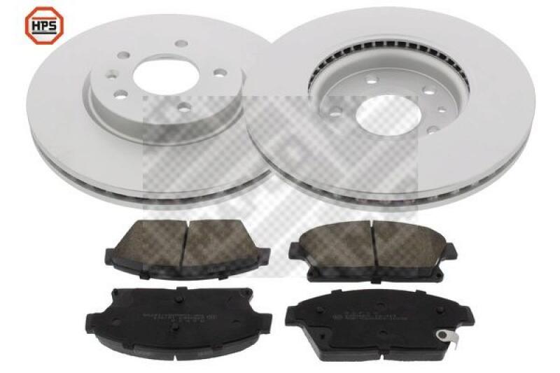 MAPCO Brake Set, disc brakes