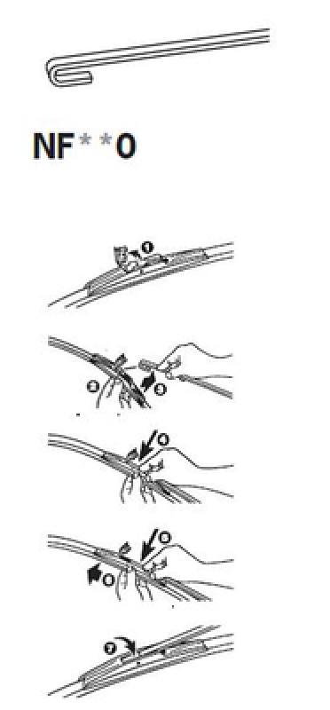 TRICO Wischblatt NEOFORM