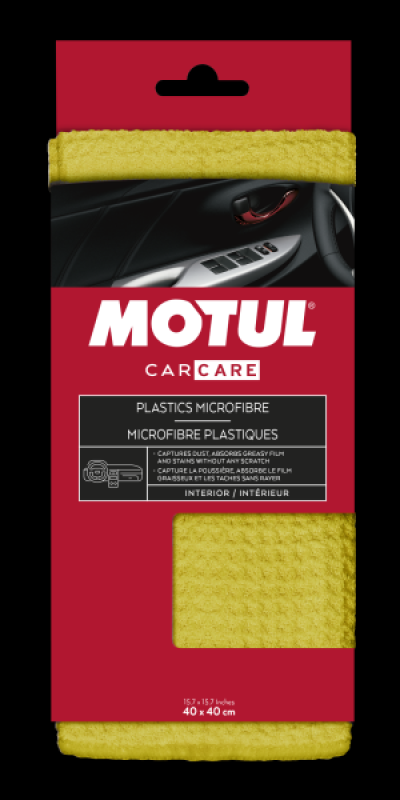 MOTUL Polishing Cloth Plastic Microfiber