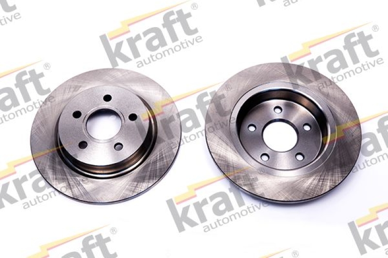 2x KRAFT AUTOMOTIVE Bremsscheibe