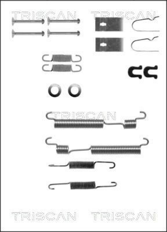 TRISCAN Accessory Kit, brake shoes