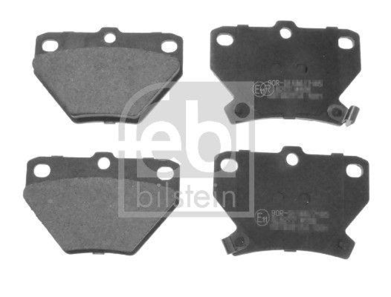 FEBI BILSTEIN Bremsbelagsatz, Scheibenbremse 116306