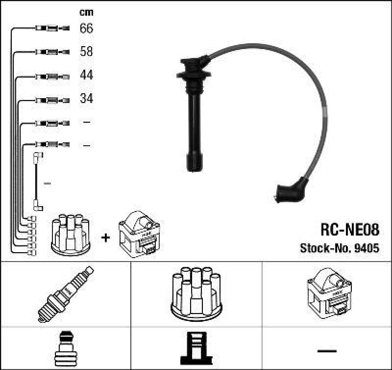 NGK Ignition Cable Kit