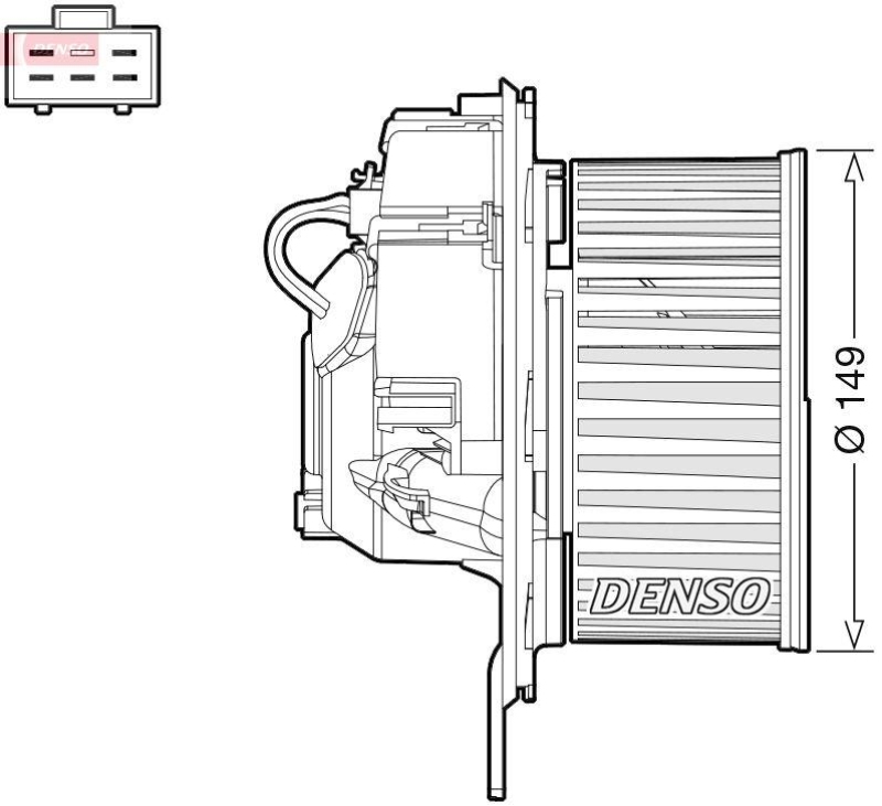 DENSO AGR-Ventil