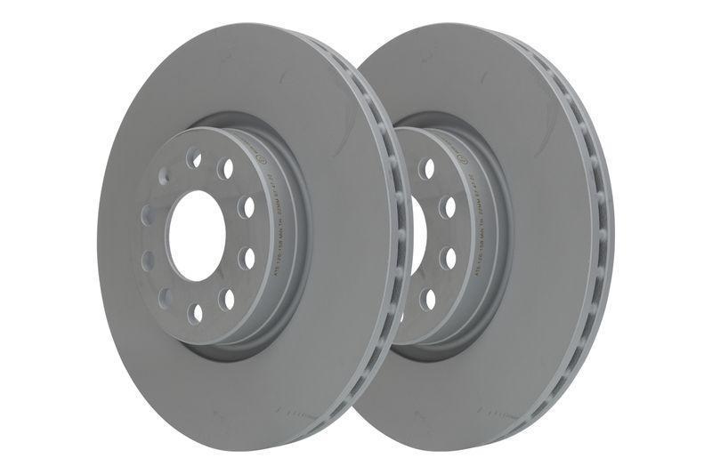 2x ATE Bremsscheibe Ø312mm + Beläge vorne passend für u.a. VW TIGUAN 5N 2.0 TDI