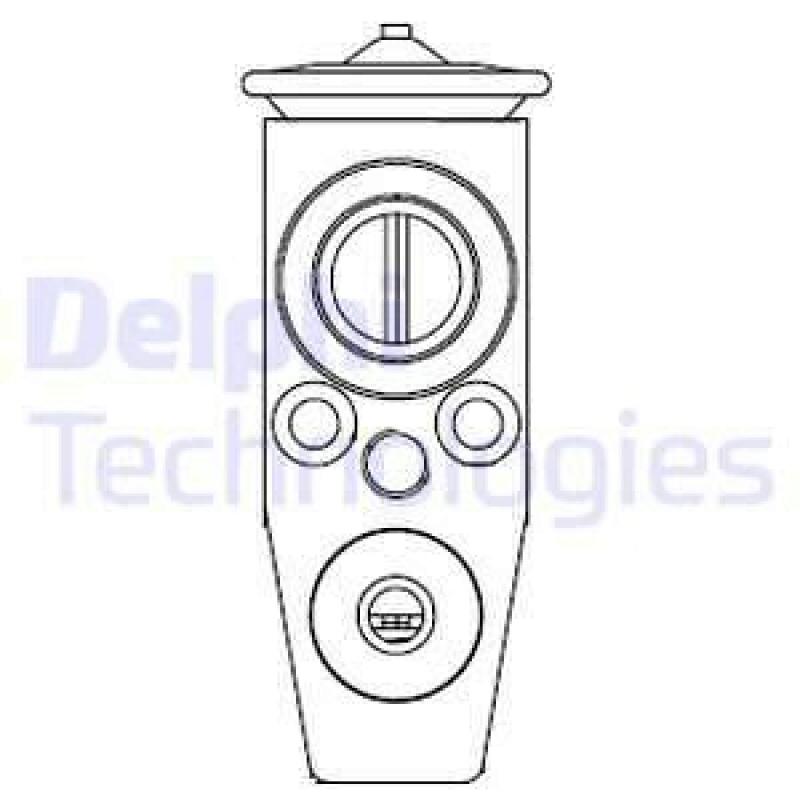 DELPHI Expansion Valve, air conditioning