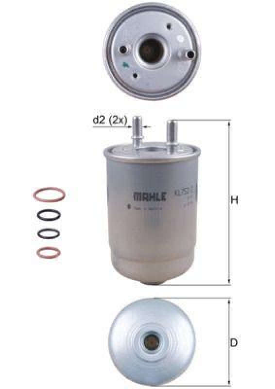 KNECHT Kraftstofffilter