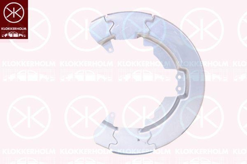 KLOKKERHOLM Splash Panel, brake disc