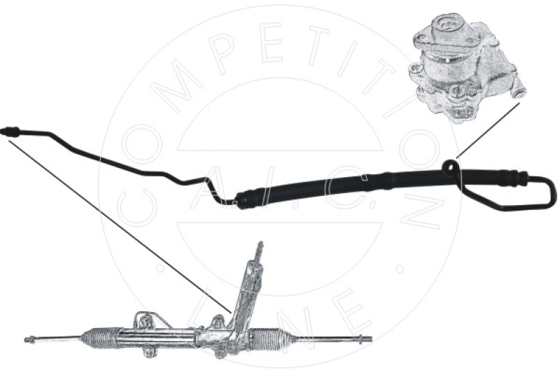 AIC Hydraulikschlauch, Lenkung Original AIC Quality