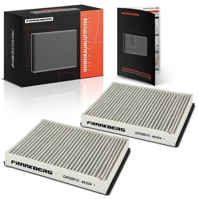2x Frankberg Innenraumfilter Aktivkohle 5481FB0030006
