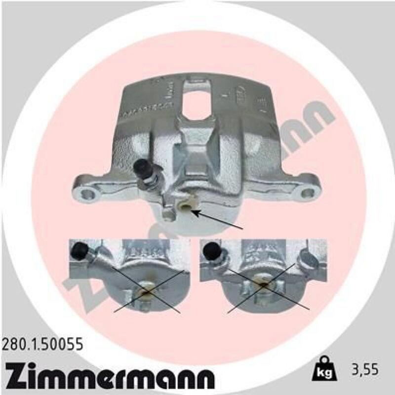 ZIMMERMANN Brake Caliper