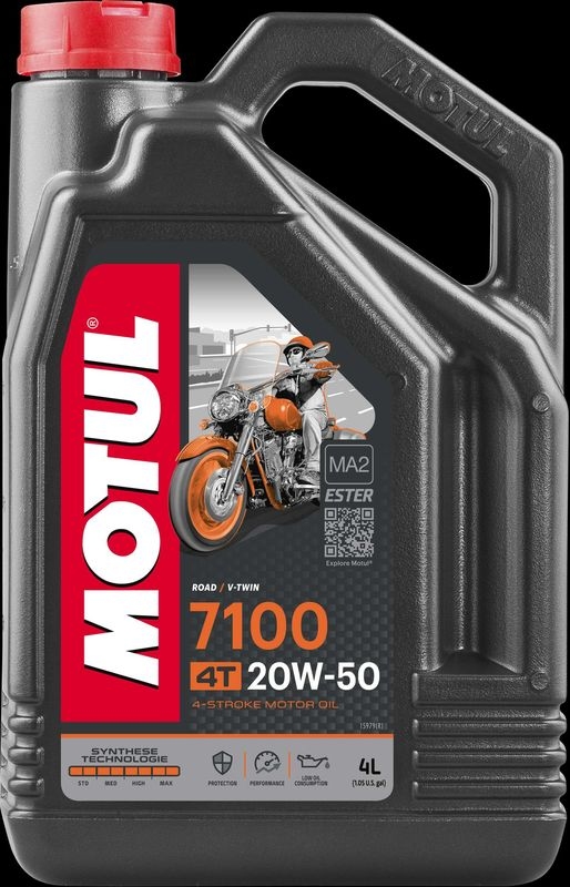 MOTUL Engine Oil 7100 20W50 4T