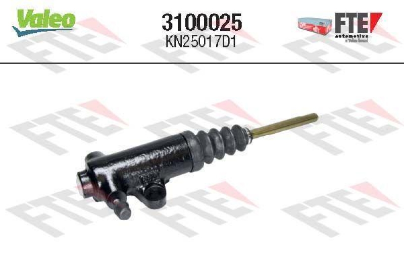 VALEO Nehmerzylinder, Kupplung FTE CLUTCH ACTUATION 3100025