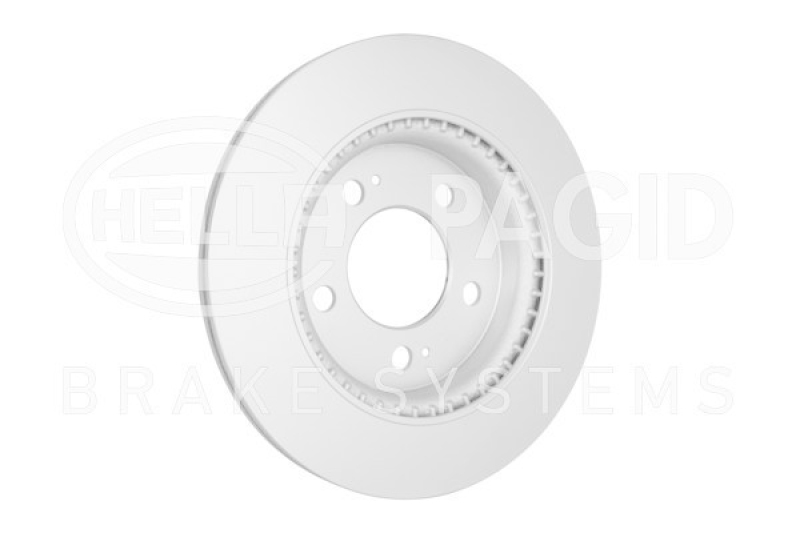 2x HELLA Brake Disc PRO