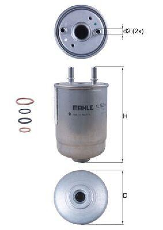 KNECHT Kraftstofffilter