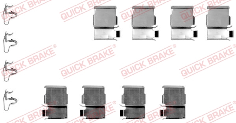 QUICK BRAKE Zubeh&ouml;rsatz, Scheibenbremsbelag