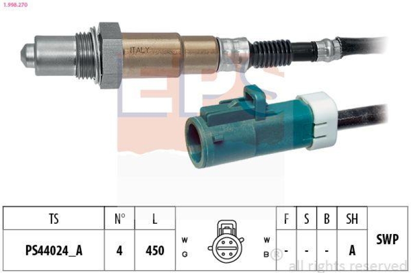 EPS Lambdasonde Made in Italy - OE Equivalent