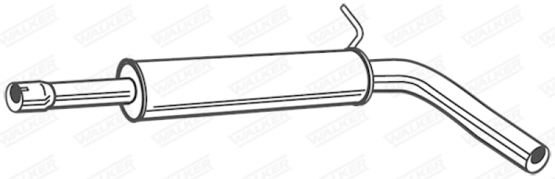 WALKER Mittelschalld&auml;mpfer 24145