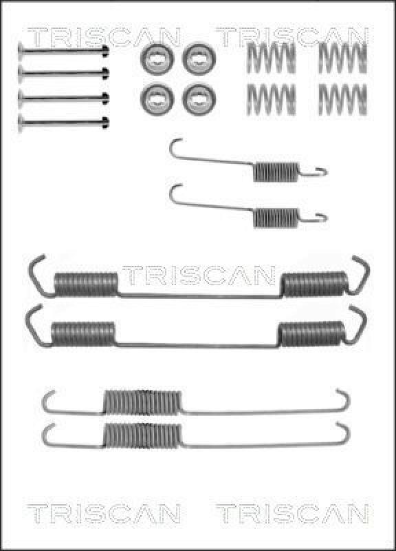 TRISCAN Accessory Kit, brake shoes