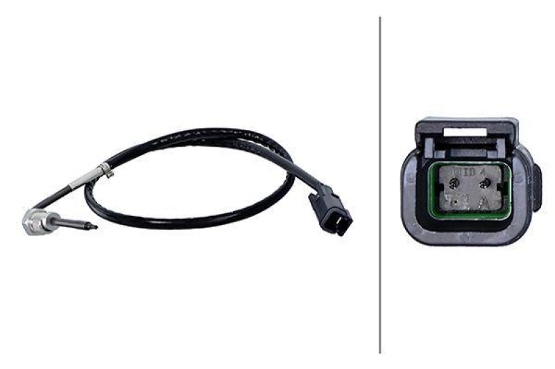 HELLA Sensor, Abgastemperatur 6PT 358 181-881