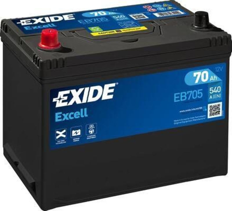 EXIDE Starterbatterie EXCELL