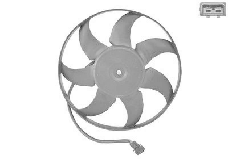VAN WEZEL Fan, radiator