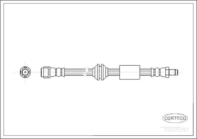 CORTECO Bremsschlauch