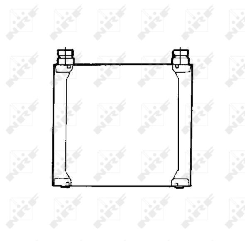 NRF Oil Cooler, engine oil