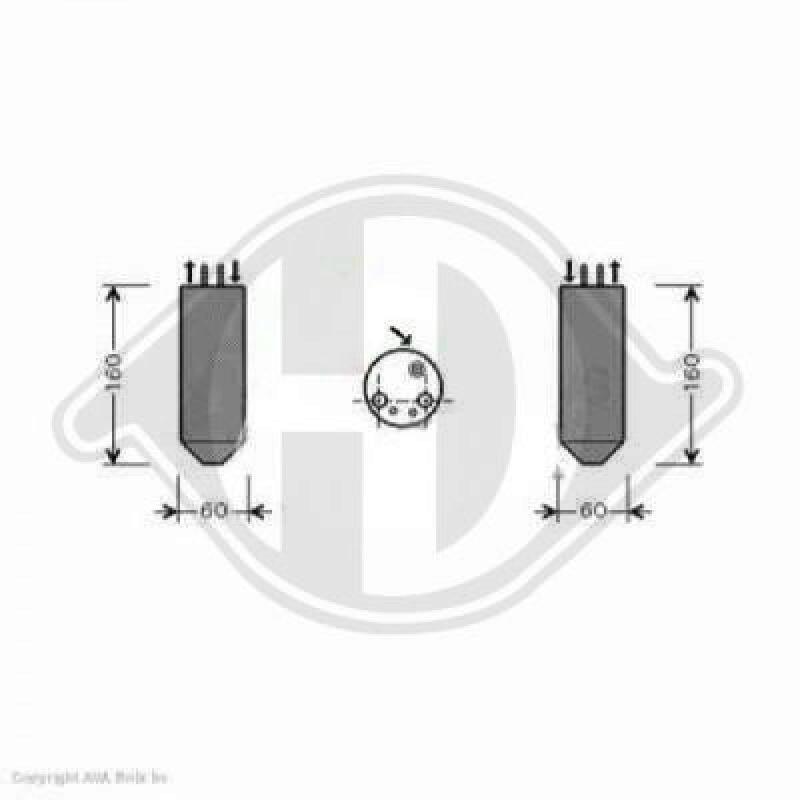 DIEDERICHS Dryer, air conditioning