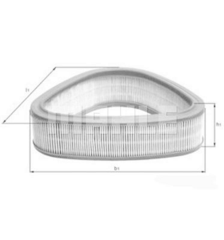 MAHLE ORIGINAL Luftfilter LX 699