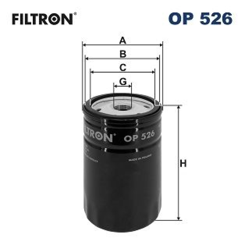 FILTRON Ölfilter