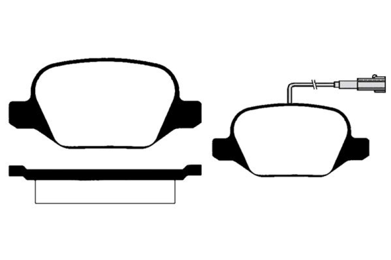 RAICAM Brake Pad Set, disc brake